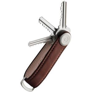 ORBITKEY Key Organiser 2.0 - Espresso and Brown Stitching kép