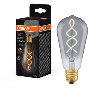 OSRAM LED izzó, spirál, E27, 4 W, VINTAGE 1906, meleg fehér kép