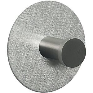 Spirella kerek, törölközőhöz, PUNT - Kerek, csiszolt rozsdamentes acél, öntapadós, 60 mm kép