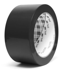 3M 764i, 50 mm, 33 m, univerzális jelölő PVC ragasztószalag, fekete kép