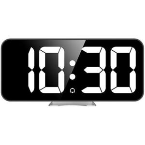 Digitális ébresztőóra hőmérővel kép