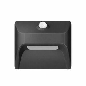 IMMAX STEP LIGHT vezeték nélküli lépcsővilágítás, PIR érzékelő, fekete kép