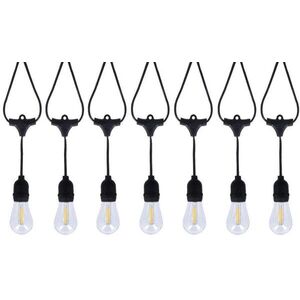 Tesla partilánc, 15 LED, 13, 5 m + 2 m, 11 üzemmód, 2700 + 6000 K, távirányító, időzítő kép