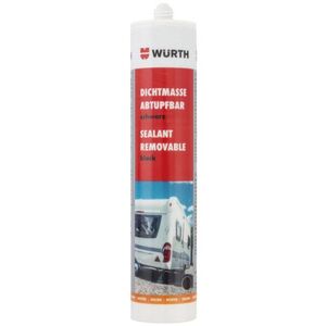 Würth Ablaktömítő, fekete, 310 ml kép