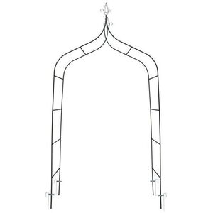 Plonos PL-991 Pergola kerti boltív 265 cm, sötétzöld kép