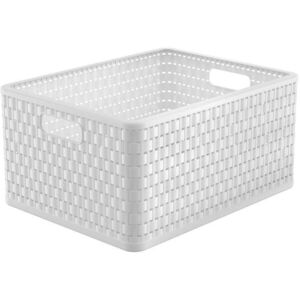 Rotho Country Tárolódoboz, 28 l, fehér kép