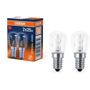 OSRAM SPC.T26/57 Átlátszó sütőizzó, E14, 25 W, 300°C, 2 db kép