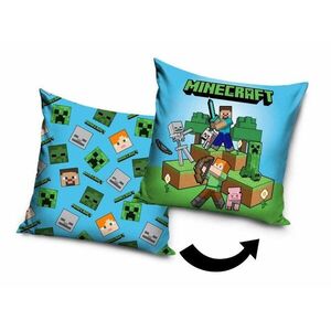 Carbotex Minecraft Adventure párnahuzat, 40 × 40 cm kép