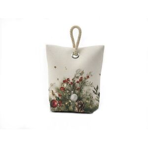 Forbyt karácsonyi ajtótámasz, magyal, CYH6024GC, 22 × 23 cm kép