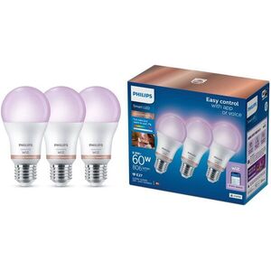 Philips Smart Led WFB 60 W A60 E27 822-65 RGB 3CT/6 kép