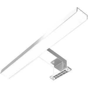 Solight fürdőszobai tükör 3in1, 7 W, 455 lm, 4000 K, IP44, 40 cm, króm kép