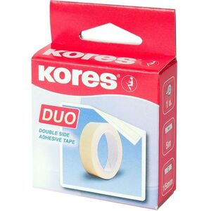 KORES Kétoldalú ragasztószalag DUO 5 m x 15 mm kép