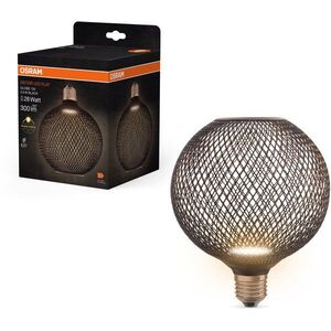 OSRAM LED izzó, 3, 5 W, E27, GLOBE BLACK, meleg fehér kép