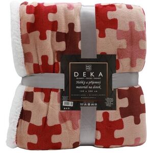 Home Elements Mikroflanel bárány takaró, puzzle mintás kép