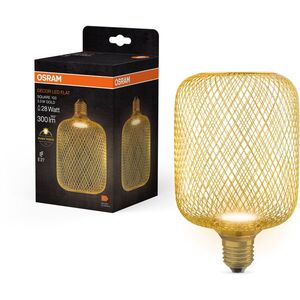 OSRAM LED izzó, 3, 5 W, E27, SQUARE, meleg fehér kép