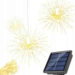 Verk 12405 Solar LED kerti lámpa, 8 üzemmód, napelem, szürkület-érzékelővel kép