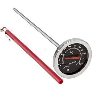 BROWIN smokerbe hőmérő 0 - 120°C, rozsdamentes acél kép