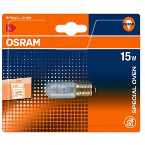 OSRAM 10XBLI1 Átlátszó sütőizzó, E14, 15 W, 300°C kép