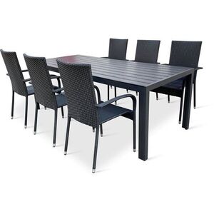 NOELA Kerti bútor szett VIKING XL/PARIS 1 asztal + 6 szék kép