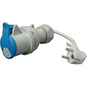 SEZ-CZ kábeles adapter, 230 V-os csatlakozódugóról 1632-es aljzatra, IP44 kép