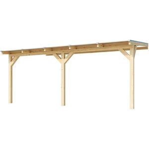 Weka 672 Fa kerti pergola, 5, 4×3, 7 m kép