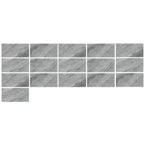 RealG RC-K-1343 Öntapadós PVC fali panelek 30 × 15 cm, 16 darab, márvány kép