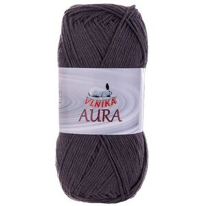 VLNIKA Aura Kötőfonal, 100 g, 905 grafitszürke kép