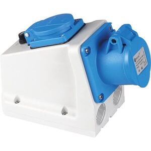 TP Electric kombinált aljzat biztosítékkal 3 × 16 A / IP44, francia típusú, 1 × 380 V / 1 × 230 V kép