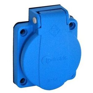 TP Electric beépíthető aljzat 1×16 A, IP54, 230 V, csapófedeles, Quick Connect kép