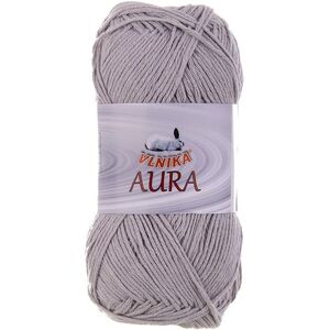 VLNIKA Aura Kötőfonal, 100 g, 904 világosszürke kép