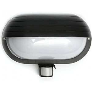 Hadex Rio kültéri fali lámpa mozgásérzékelővel 1 × E27 / 60 W / 230 V / IP44, fekete kép
