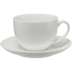 Maxwell & Williams WHITE BASICS COUPE csésze- és csészealj készlet, 260 ml, 4 darab kép