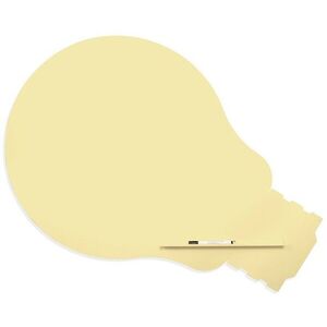 ROCADA Skin Shape Idea 6460-1015, keretmentes, izzó forma, 115 x 75 cm - RAL 1015 világos elefántcsont kép