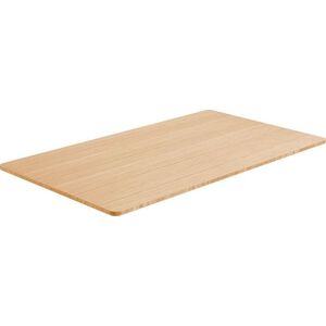 AlzaErgo Tabletop 140×80 cm, bambusz, lekerekített kép