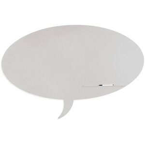 ROCADA Skin Shape Talk 6441-7035, keretmentes, gondolatbuborék forma, 150 x 100 cm - RAL 7035 világosszürke kép