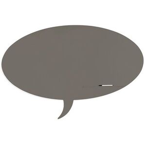 ROCADA Skin Shape Talk 6440-7039, keretmentes, gondolatbuborék forma, 115 x 75 cm - RAL 7039 kvarcszürke kép