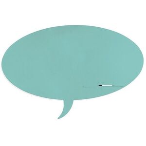 ROCADA Skin Shape Talk 6441-6027, keretmentes, gondolatbuborék forma, 150 x 100 cm - RAL 6027 világoszöld ó kép