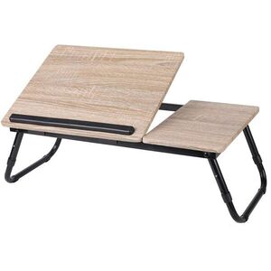 DOCHTMANN Modern laptop asztal 58 × 38 × 21 cm, fa, fém kép