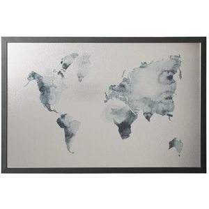 VICTORIA „Világtérkép” 40×60 cm, fekete kerettel kép