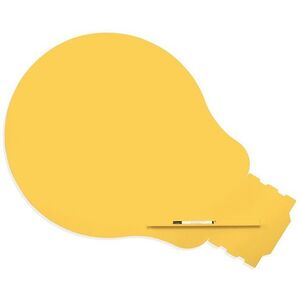 ROCADA Skin Shape Idea 6460-1023, keretmentes, izzó forma, 115 x 75 cm - RAL 1023 közlekedési sárga kép