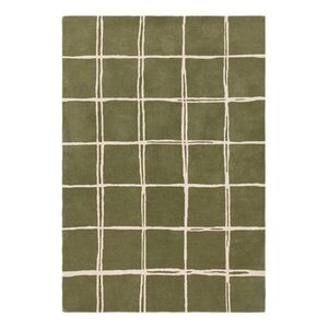 Zöld kézi szövésű gyapjú szőnyeg 160x230 cm – Asiatic Carpets kép