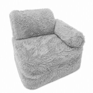 Fehér gyerek fotel Mammoth – Meowbaby kép