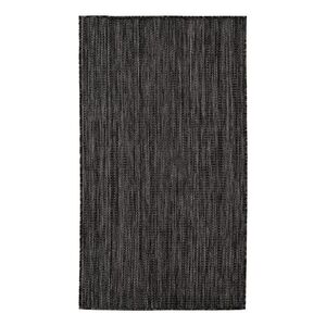 Fekete kültéri-beltéri szőnyeg 80x150 cm Mira 1450 – Ayyildiz Carpets kép