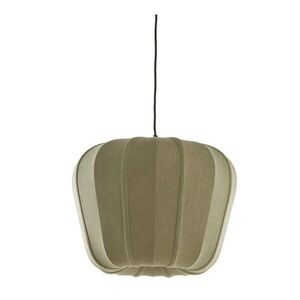 Zöld függőlámpa textil búrával Zubedo – Light & Living kép