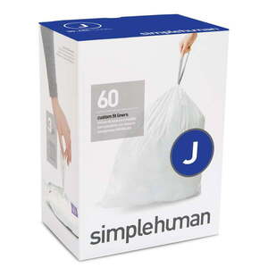 Összehúzható szemeteszsák készlet 60 db-os 45 l J – simplehuman kép