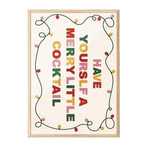 Nyomtatott keretezett kép 30x40 cm – Wallity kép
