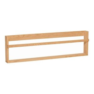 Natúr színű többszintes-képekhez tölgyfa fali polc 110 cm Display – Hübsch kép