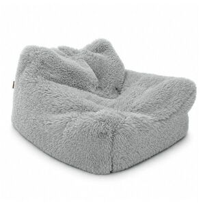 Fehér gyerek babzsákfotel Mammoth – Meowbaby kép