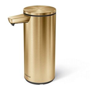 Fényes aranyszínű automata acél szappanadagoló 266 ml – simplehuman kép