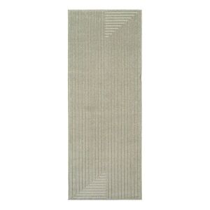 Zöld kültéri-beltéri futószőnyeg 80x250 cm Nova 1202 – Ayyildiz Carpets kép